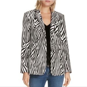 FRAME zebra blazer - size 2